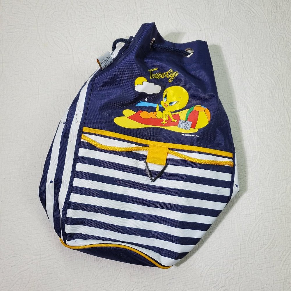 Vintage Tweety Beach Backpack
